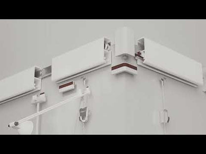STAS multirail bildeoppheng system med integrert belysning som sparer energi.