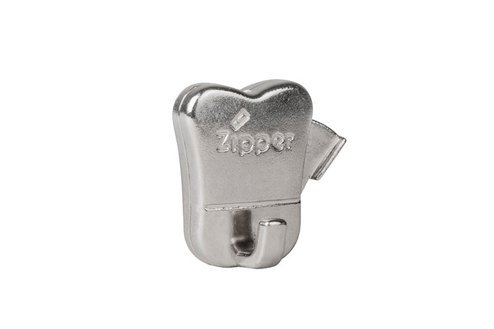 For belastning på 15 kg: perlon snor + STAS zipper krok