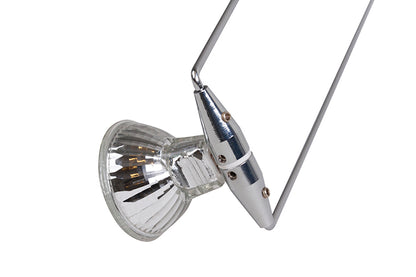 STAS armatur classic hvit 50 cm+ powerled 3,5 watt for STAS multirail har fleksibel vinkel for optimal lyssetting.