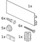 STAS cliprail max (150 cm) + monteringssett