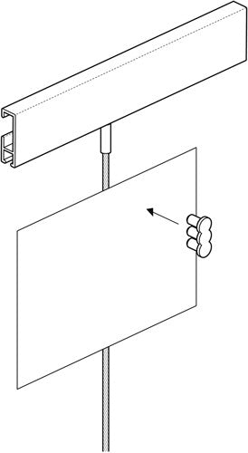 STAS magnet set system for oppheng av notater, postkort, bilder