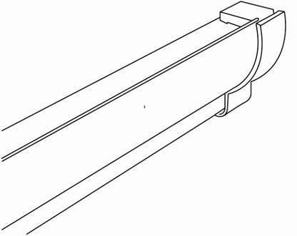 STAS paper rail opphengsskinne gjør det enkelt å organisere papir og notater.
