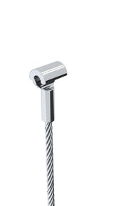 STAS cobra + stålkabel, kompatibel med alle skinnesystemer i butikken.